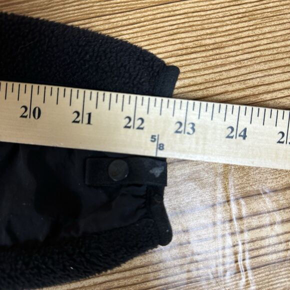 The North Face Denali Jacket Women's M Polartec Black Pockets Mock Neck Full Zip - Picture 12 of 16